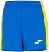 Joma Dames maxi shorts koninklijk blauw/geel XXS
