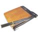 Westcott 12-inch Trimair titaniumhouten guillotine-papiertrimmer met antimicrobiële bescherming, zwart