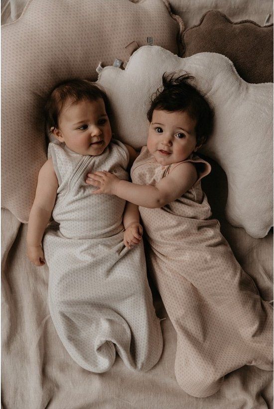 Snoozebaby Organische Slaapzak Mouwloos Milky Rust - 3-9 maanden - Zomer - Multi colour