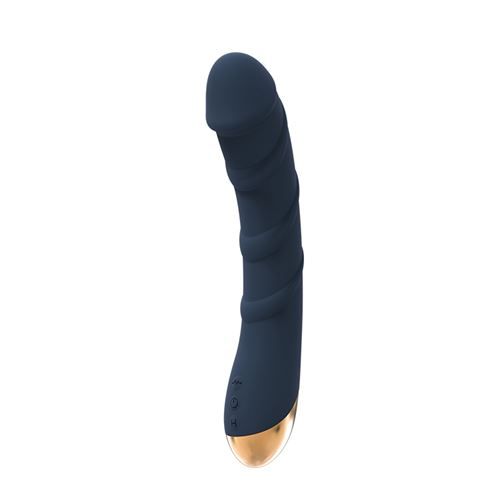 DreamToys Goddess Collection Atlas - Verwarmende Vibrator - Blauw