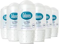 Odorex Ultra Protect Anti-Transpirant Deodorant Roller - 6x 50ml - Voordeelverpakking