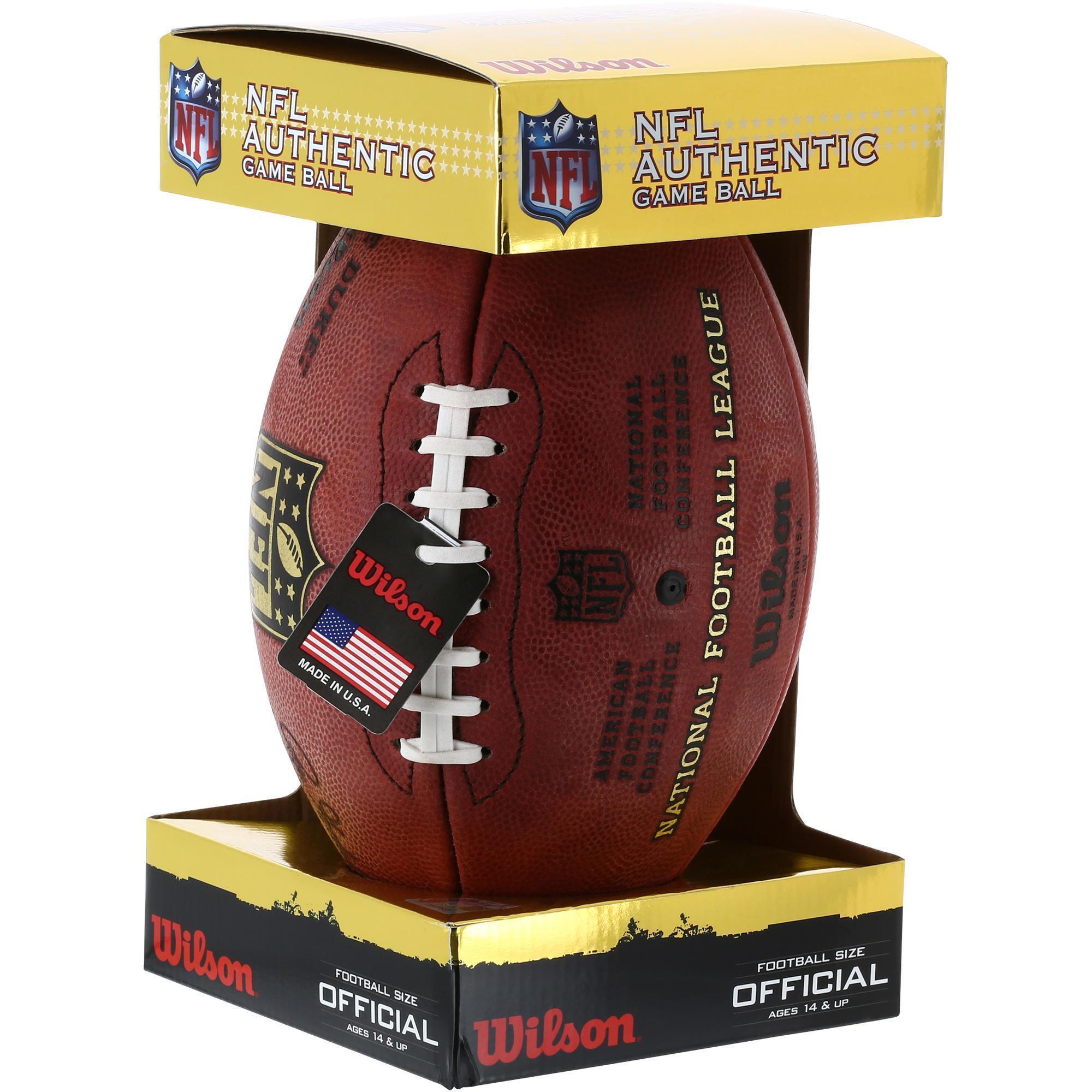 Wilson NFL Game Ball The Duke American Football