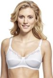 Susa BH zonder beugel 100% katoen Wit 85D