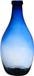Hakbijl Glass Bloemenvaas Luna Elegance - Transparant Blauw Glas - D19 x H37 cm