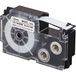 CASIO EZ-Label Printer XR-12HMWE flexibele tape zelfklevend 12 mm x 5,5 m zwart op wit