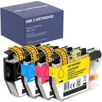 Brother Vervangende inktcartridge voor Brother LC3219XL compatibel Brother MFC-J5330DW MFC-J5335DW MFC-J5335DWF MFC-J5730DW MFC-J5830DW MFC-J5930DW MFC-J6530DW MFC-J6535DW MFC-J6730DW MFC-J6930DW MFC-J6935DW MFC-J6935DWF Pakket 1 Zwart 1 Cyaan 1 Magenta 1 Geel
