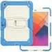 IPad Apple iPad mini4/5 met standaard, duurzaam, hybride, schokbestendig, drielaagse siliconen beschermhoes voor kinderen (gekleurd poeder)