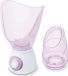 Beurer FS 60 Sauna faciale - 3-en-1 : inhalateur/soin du visage/aromathérapie - Rose-blanc