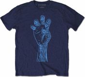 Rock Off TV On The Radio - Brushstroke Hand Heren T-shirt - XL - Blauw