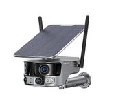 DrPhone SolarSentinel – 2.4 GHz Solar Camera - 4K UHD - 8MP 3840X2160p – 4X Optische Zoom – Pan / Tilt – Zonne Energie – 2 Weg Audio – Beveiligingscamera