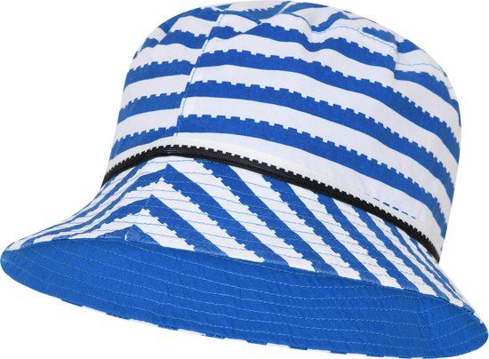 LEGO Wear Lwalex 311 Hat Kids - blauw/wit - Katoen - Unisex - Lente/Zomer 2023