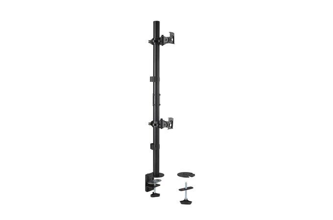 Kensington Vertical Stacking Dual Monitor Arm for 13-32" Monitors - Black
