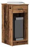 Merkloos Computertafel Hout met Lade voor Thuiswerkplek