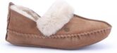 Warmbat Barrine Women's Suede Slippers - Cognac - Size 36