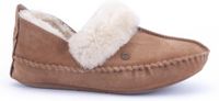 Warmbat Barrine Women's Suede Slippers - Cognac - Size 36