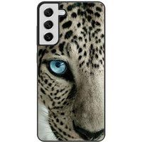 Samsung Galaxy S21 Oeil de leopard hoesje met sublimatie bedrukking