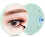 Merkloos / Sans marque Paws & Crafts B.V. 2 Stuks Make-up Spiegel - 15x Vergroot - Rond - Groen