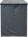 Toboli Housse de protection S – 1370 x 10 x 1380 mm – en Polyester – pour Range-bûches Extérieur – Toile Avant Arrière – pour Stockage Empilage Cheminée Poêle