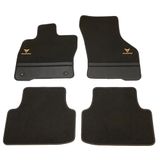 Seat 5FG863011MLOE Vloermatten Premium Velours Textiel Vloermatten 4X Stofmatten, met Cupra-belettering/Logo