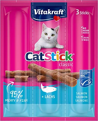 Vitakraft Cat-Stick Mini - Zalm & Forel