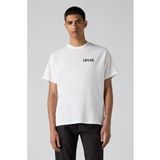 Levi's Relaxed Fit Graphic T-shirt Maat: L | Basic T-Shirts Outlet | Heren | Wit