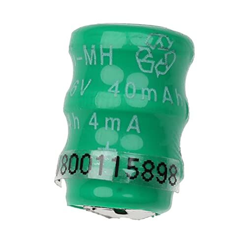 VHBW NiMH reserve-knoopcelaccu type V40H 2-pins - 40 mAh - 3,6 V