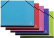 Exacompta Iderama Tekenmap 26x33cm met elastiek sluiting assorti kleuren 5 stuks