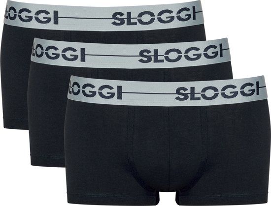 sloggi Men Go 3Pack Hipster Zwart-S (4)