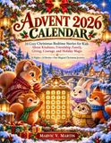 ADVENT 2026 CALENDRIER : 24 histoires douillettes de Noël pour le coucher des enfants sur la gentillesse, l'amitié, la famille, le don, le courage et la magie des fêtes