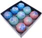 Kurt S. Adler Boule de Noël Plastique Frozen 7.5cm Multi 9 Pièces