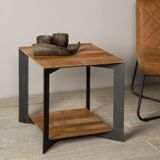 Light & Living Tower Living Bijzettafel Pandora - 50 x 50cm - Bruin - Vierkant