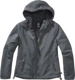 Brandit - Frontzip Windbreaker jacket - 4XL - Grijs
