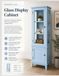 Glass Woodworking Plans Glass Display Cabinet