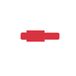 Leitz 60300025 Steeksignaal (harde folie) 50 stuks rood