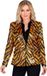 Widmann Pailletten Blazer Big Cat Tigerlove Vrouw XXL Oranje