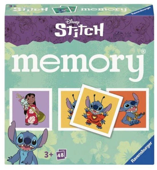 Ravensburger Disney Serie - Geheugenspel Stitch - 24696 - Speel met Vrienden