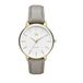 MVMT Vrouwen analoog quartz horloge met lederen band 28000219-D, wit