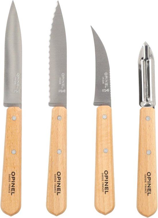 Opinel Les Essentiels Messenset 4 st - 3123840013003