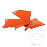 Polisport Radiator Covers Orange KTM