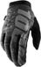 100percent Brisker Off-road Gants Gris 2XL / Court