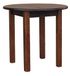 koma k koma Ronde grenen tafel eettafel keukentafel eettafel massief restaurant NIEUW 90cm (NOOT)