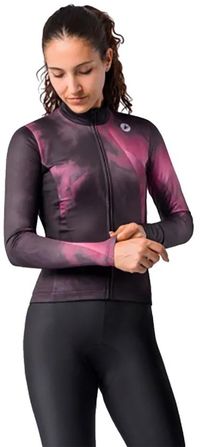 Castelli Prismatic Thermal Maillot à manches longues Noir L Femme