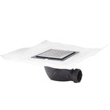 Wirquin James 30723967 chaper-afvoergarnituur, draaibaar, met platina en afdekzeil, grijs