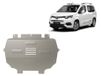 Toyota Proace City Verso Plaque de protection inférieure en aluminium 2019-2026
