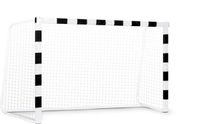 Neo-Sport Voetbaldoel 300 x 200 x 120 cm NS-465 zwart en wit