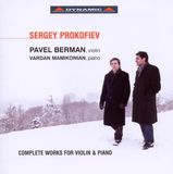 Outhere Dynamic Records Pavel Berman & Vardan Mamikonian - Prokofiev: Complete Works For Violin & Piano (CD)