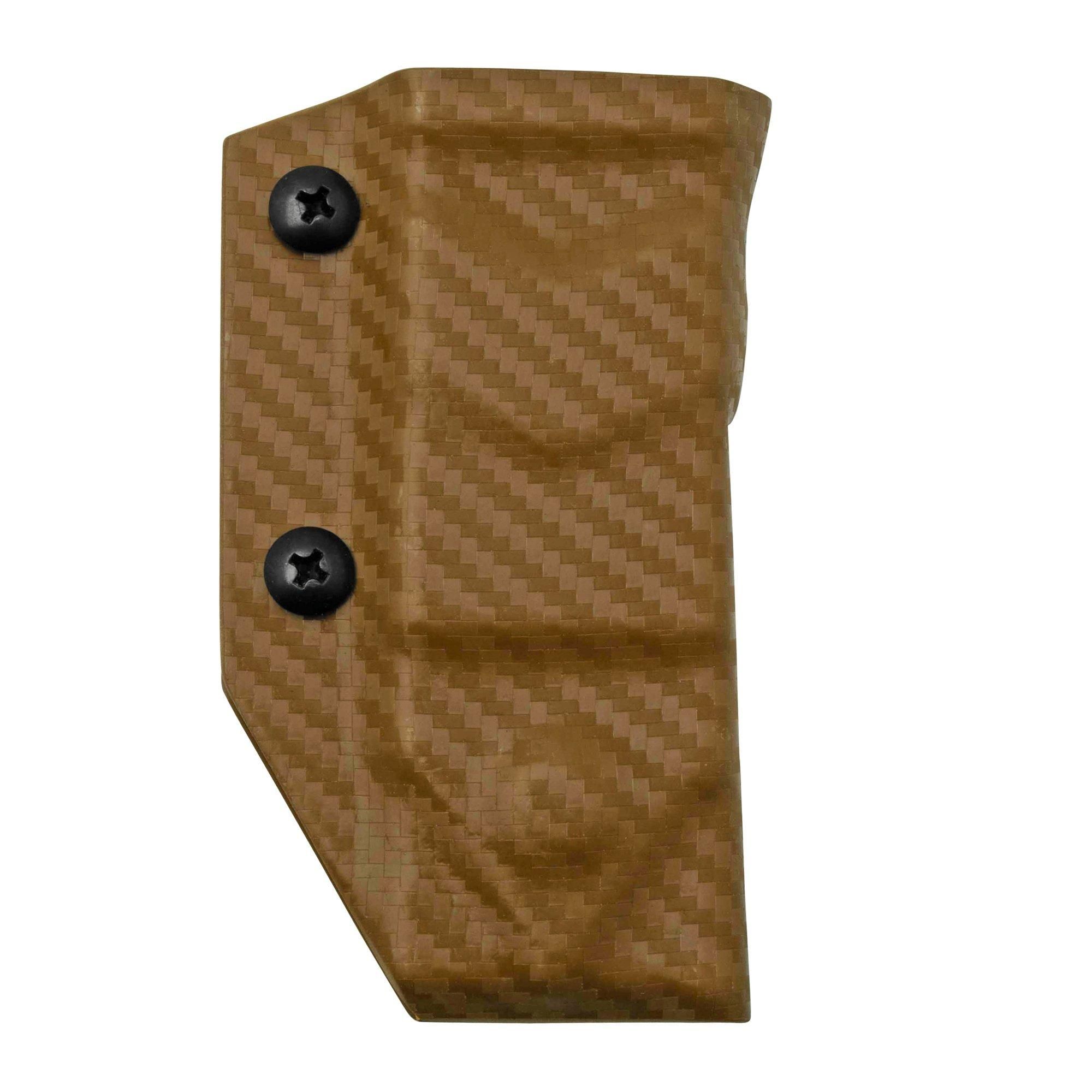 Clip & Carry Clip And Carry Kydex Sheath Gerber MP600, Carbon Fiber Brown GMP600-CF-BRN