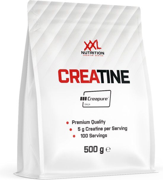 XXL Nutrition Creatine Creapure - Smaakloos - Creatine Monohydraat - 500 g