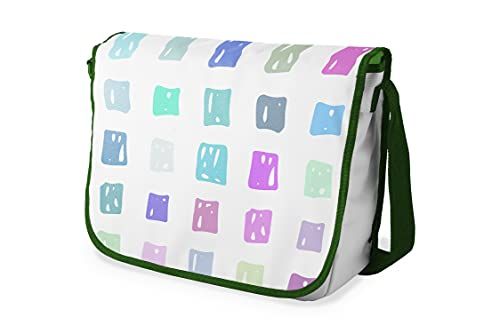 Bonamaison Digitaal Bedrukte Messenger Schooltas - 29x36 cm