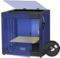 LKYBOA {Printeraccessoires} 3D-printer Grote 350x350x350mm kern -Xy Volledig verzegelde glazen printer 3D-kit 3 d modulaire structuur FENIKS (Color : With acrylic door)